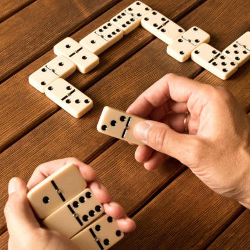 A game of dominos